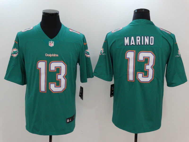 Men Miami Dolphins #13 Marino Green Nike Vapor Untouchable Limited NFL Jerseys1